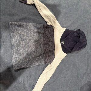 The Children's Place Navy and Gray Hoodie